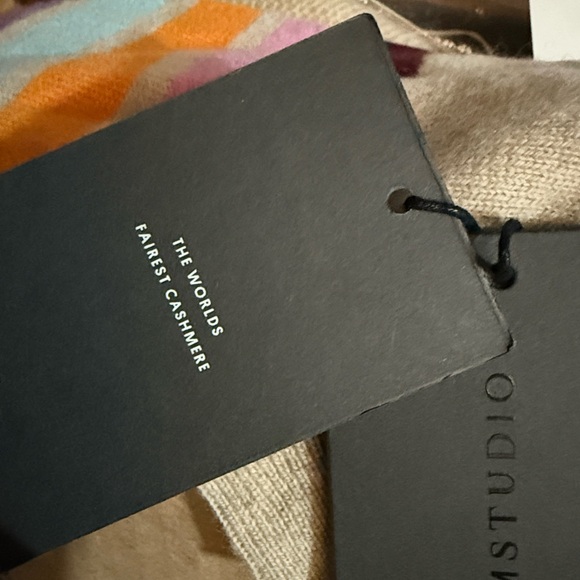 NAADAM kids 100% cashmere oatmeal sweater 7-8 - Picture 14 of 14